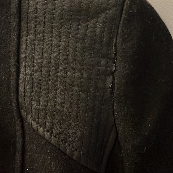 Black wool coat - Picture 9 of 12